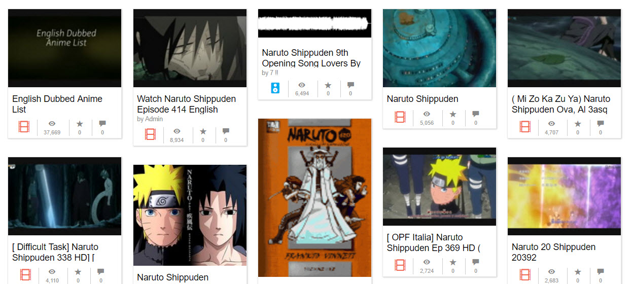 best site to naruto shippuden episodes for free